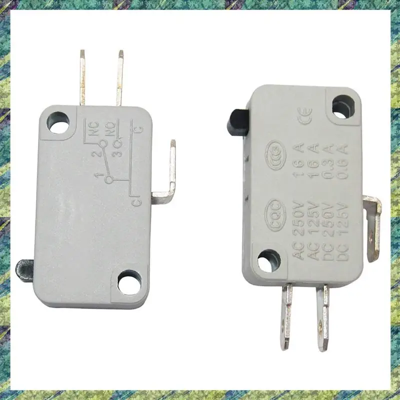 Nana 10Pcs Universal Microwave Door Oven Freezer Micro-Type Limit Switch Series AC/DC 125V 250V V-15-1C25 Snap Action