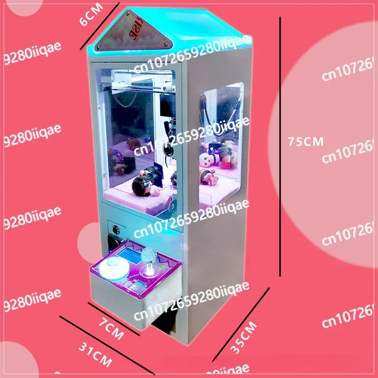 Mini Claw Crane Machine for Carnival, Arcade Grabber, Coin Operated, KTV, Cinema, 110V, 220V