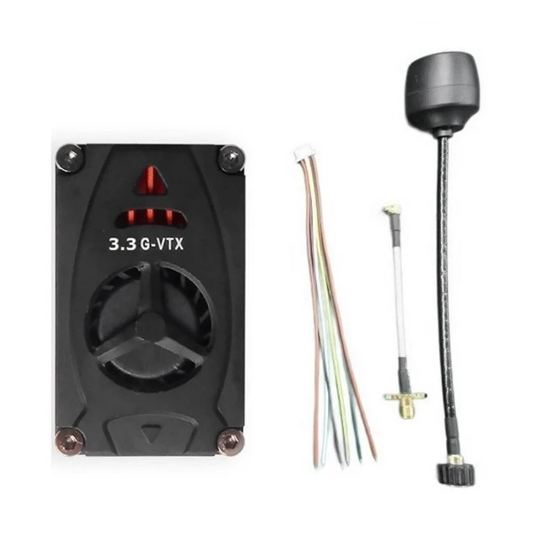 F33-F 3.3G 3W VTX 8CH FPV Video Transmitter For RC FPV Long Range Racing Drone