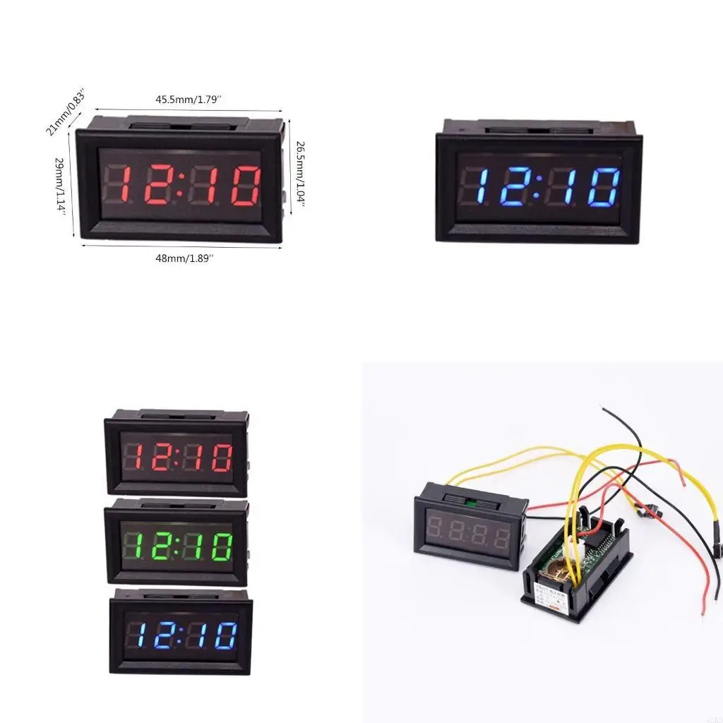 62KD High Accuracy Clock Module Memory Function 24h LED Digital Display