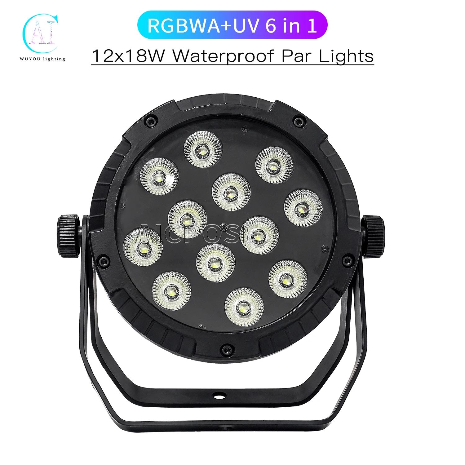 12x12W/12x18W RGBWA+UV 6 w 1 LED Wodoodporne światło Par DMX Control Stage Light DJ Disco Wedding Party Outdoor Show Stage Light