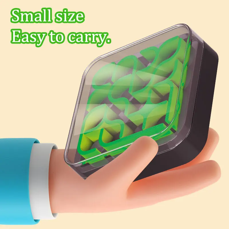 ثلاثية الأبعاد منحنى صغير لغز لعبة للأطفال التفكير المنطقي التدريب السفر لعبة ألعاب تعليمية نشاط الحفلات مجلس لعبة ل 3 +