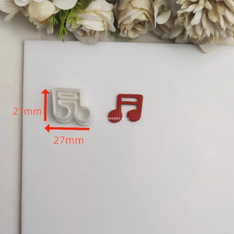 Polymer Clay Guitar Mold Ultra-fine Incision Plastic Musical Cutting Die DIY Ceramic Sculpture Earring Pendant Jewelry Modeling