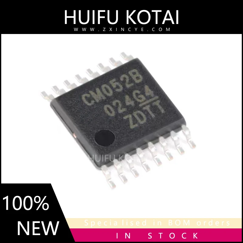 10 Stuks Cd4052bpwr Cm052b TSSOP-16 Nieuwe Spot Inventaris