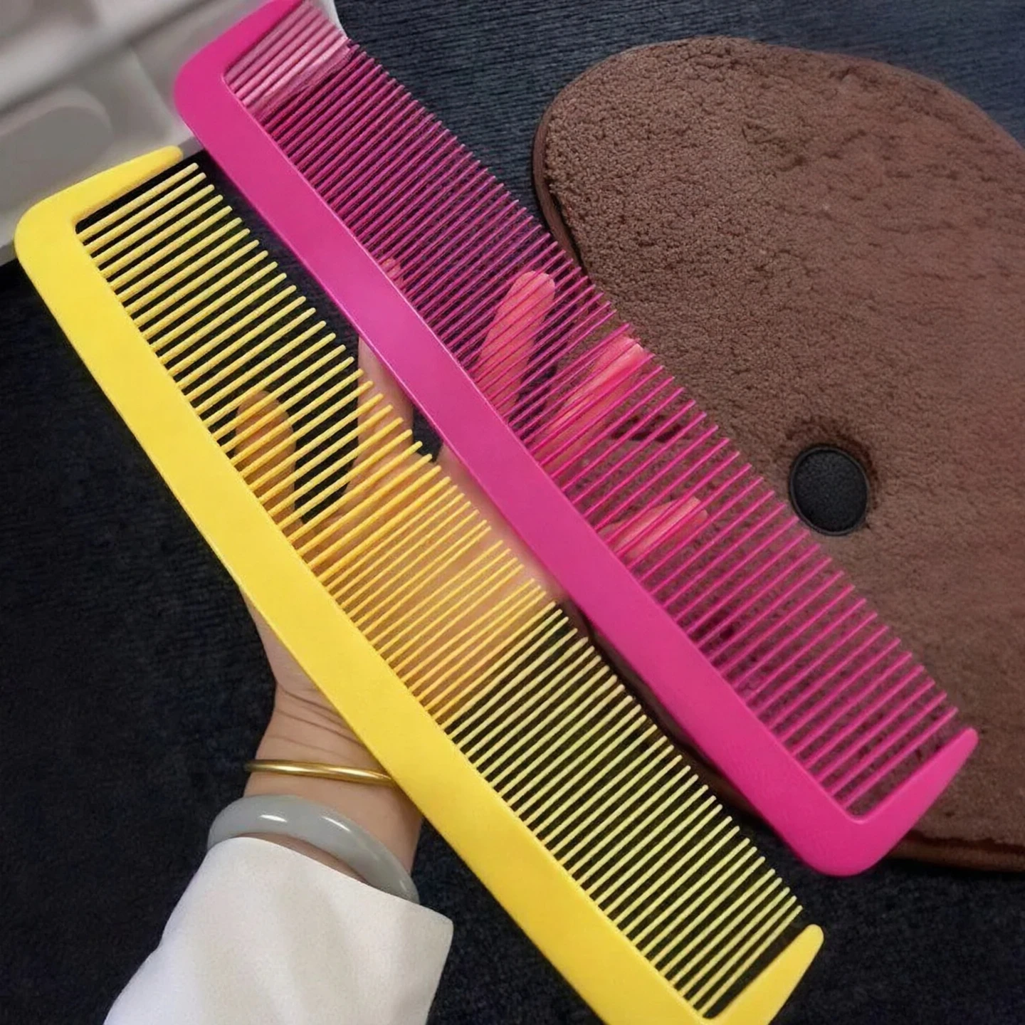 Creative Giant Comb Stage Straight Hair Comb Stress Relief Massage Wide Tooth Anti Static Hair Massage Combs Gifts Stage Props