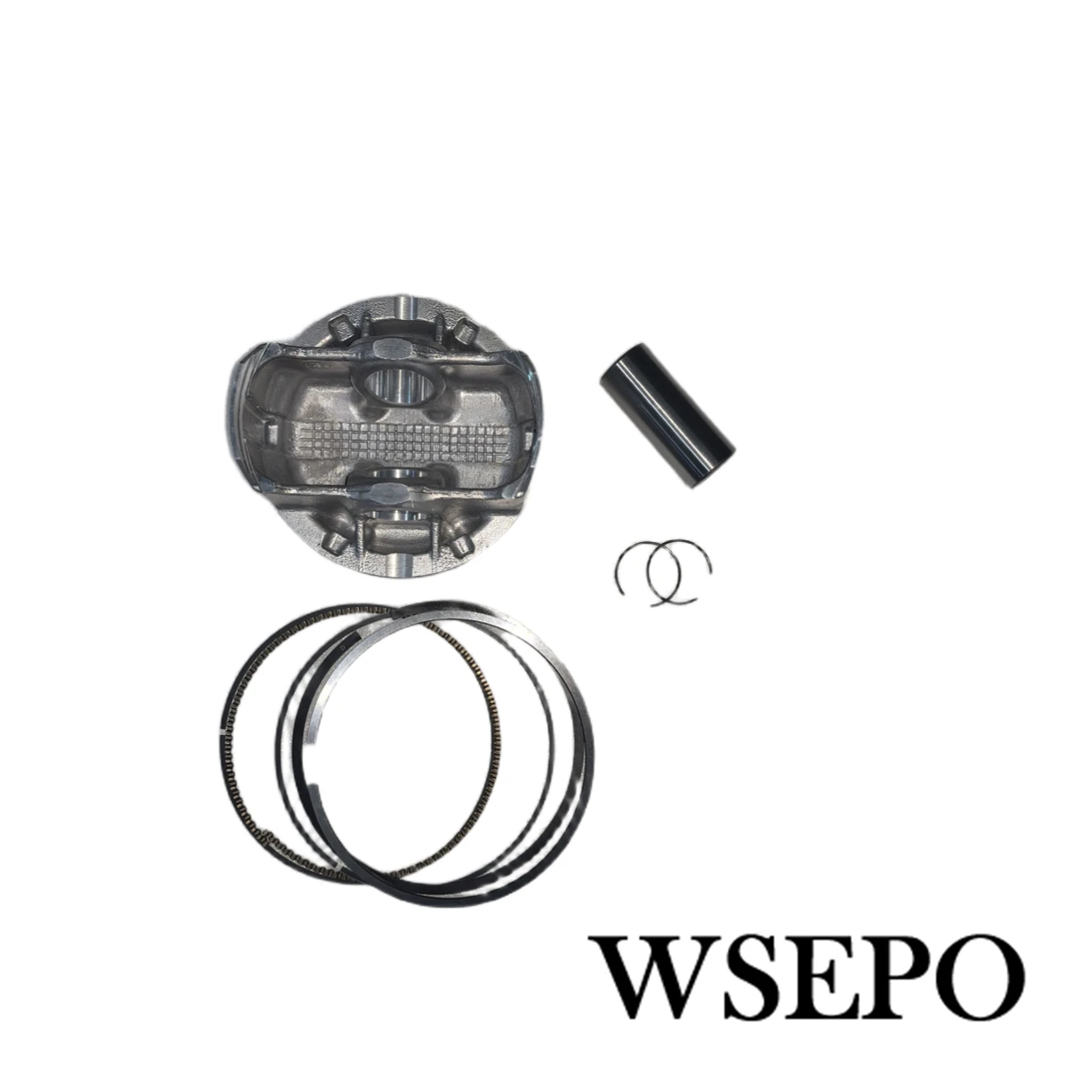 Flat Top 92MM Piston Kit With Rings and Pin(Type A) Fits For 192F 440CC Gas Engine 8KW Generator Set