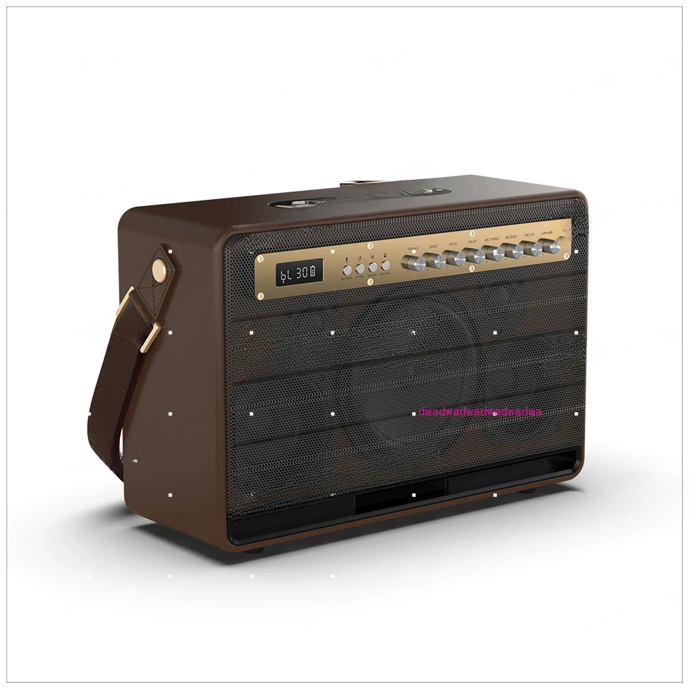 W-KING K6L 120W Output Power Portable Bluetooth Boombox Speaker with Mic, for Karaoke