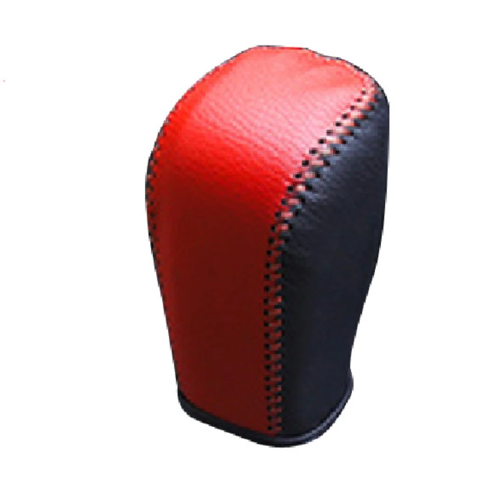 Leather Gear Shift Knob Collars Hand Brake Cover for Toyota Land Cruiser Prado 150 2010 - 2020 Accessories