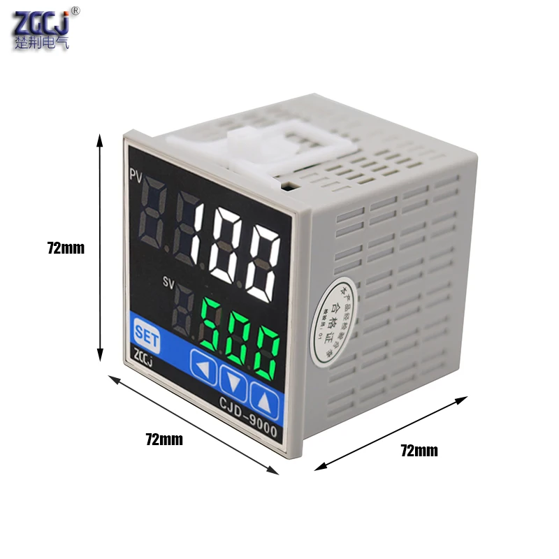 0-0.5BAR 1BAR 10BAR 50BAR 100BAR 300BAR Pressure meter with relay and SSR output with low and high alarm output control gauge