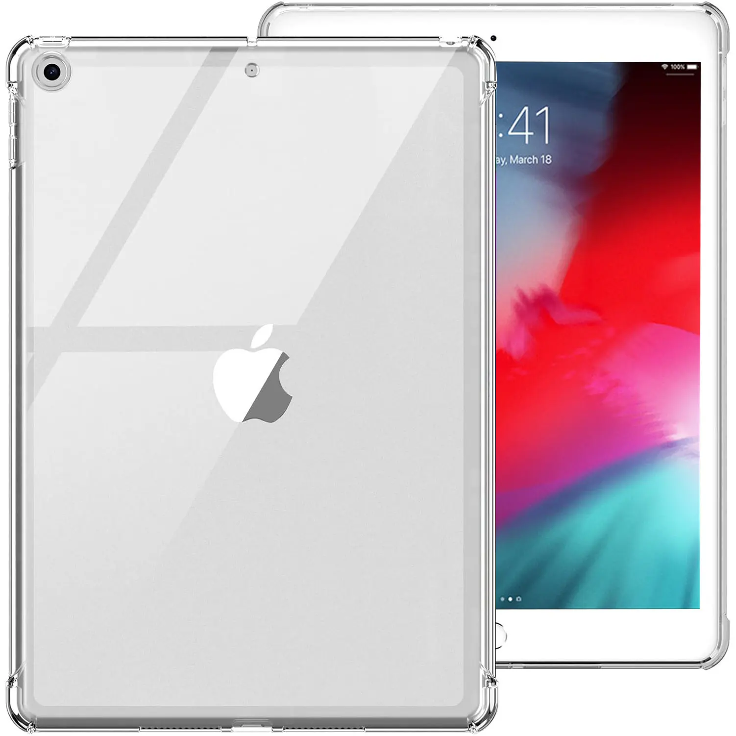 

Чехол для планшета Apple iPad Air 3 10,5 "2019 3rd A2153 A2123 A2154, противоударный чехол с подушкой безопасности, мягкий силиконовый прозрачный чехол из ТПУ с защитой от падения