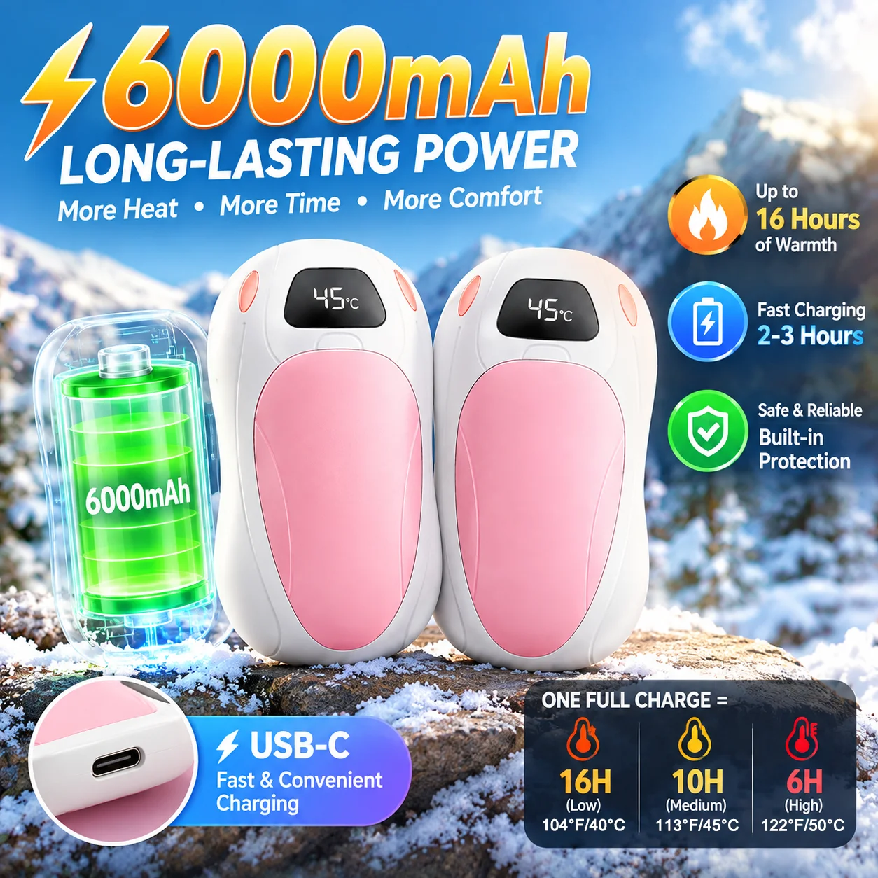 Penghangat Tangan Isi Ulang, P - Hand Warmer Electric ulasan dan harga