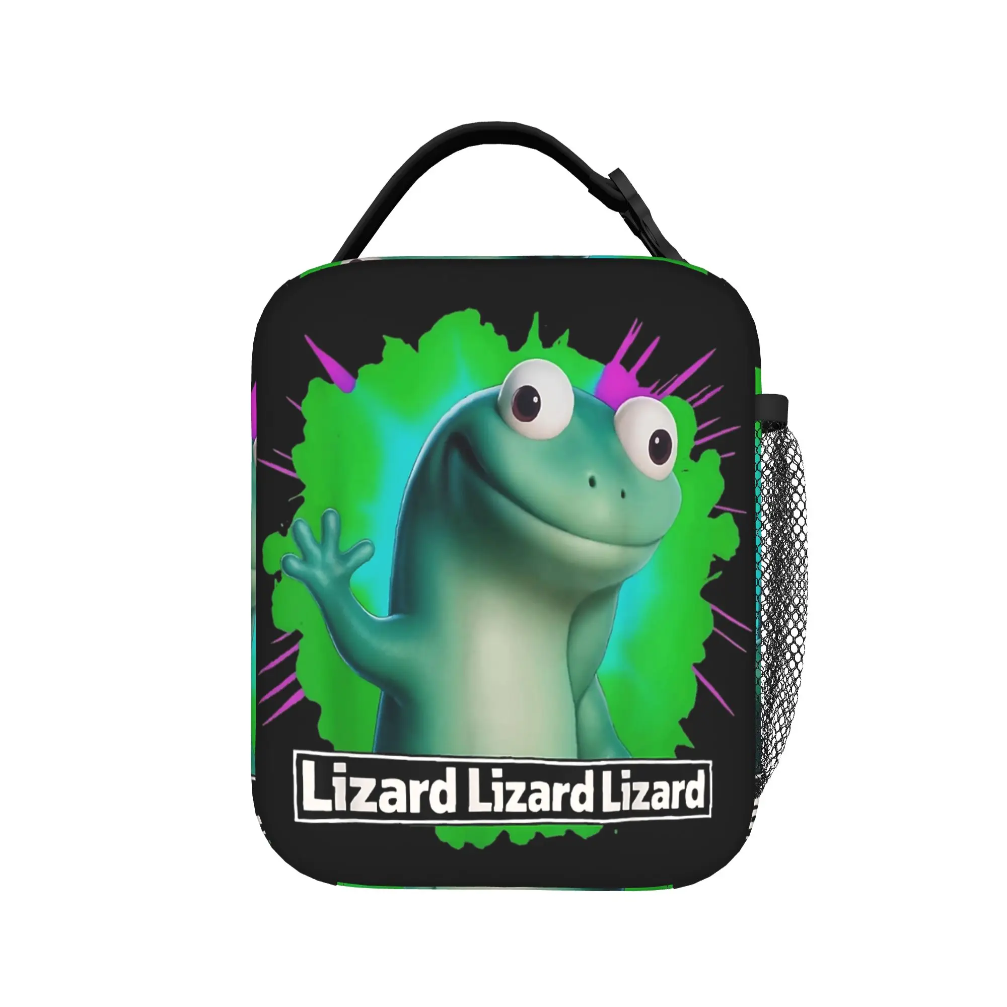 Tom Lizard Insulated Lunch Bags Cooler Bag Reusable,Meal Container Hoppers High Capacity Tote Lunch Box Food Bag