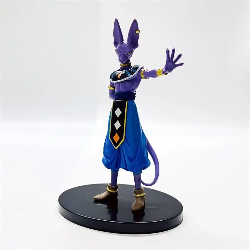 

Коллекционная фигурка персонажа аниме Dragon Ball Super Saiyan Beerus, игрушка для детей, украшение для комнаты, подарок на праздник, оптовая продажа