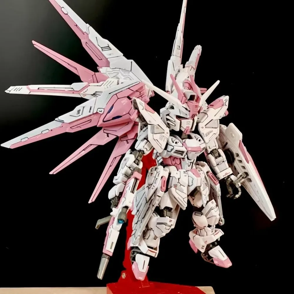

Коллекционная фигурка MGSD 1/144 Barbatos Dark Villain: Сборная модель с подвижными сменными частями, игрушка для демонстрации, подарок для мальчика