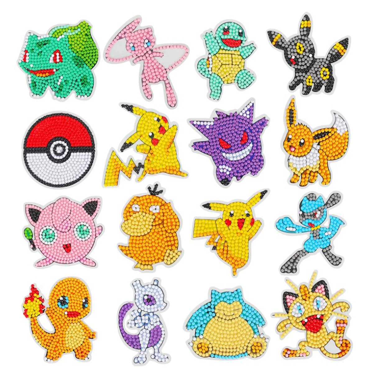 High Quality 5D Diamond Painting Stickers Easy For Kids Diamond Art Diamond Mosaic Stickers by Numbers Kits for Children