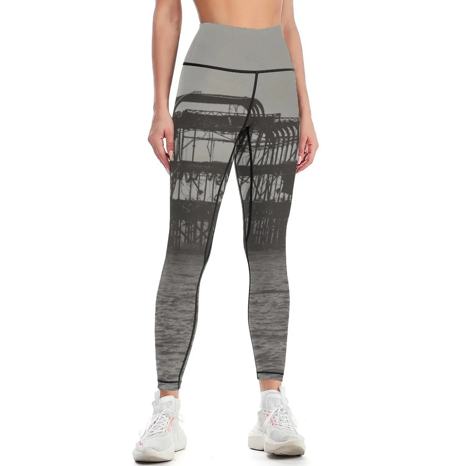 Brighton Pier Leggings Legging sexy woman sportswear woman gym 2025 gym top Womens Leggings