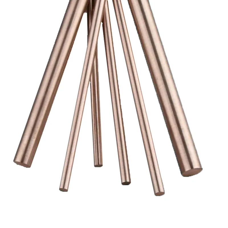 1Pcs W80 Tungsten Copper Rod Diameter 2mm-20mm Tungsten Copper Bar Put Electric Rod W80Cu20 Tungsten Copper Alloy Length 200mm