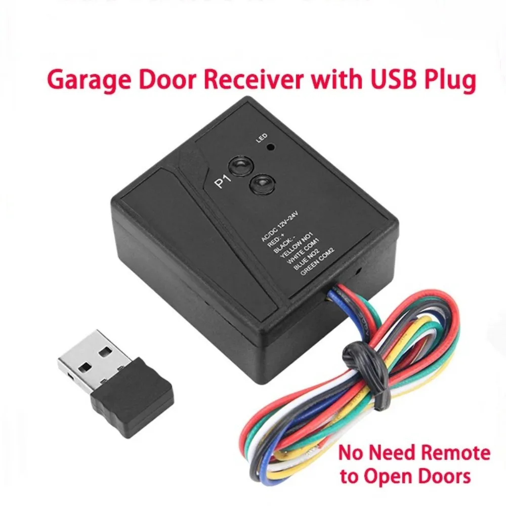 Garage Door Remote Opening Receiver 2.4G Smart Bluetooth Connection Control USB Port Access Control System Transceiver