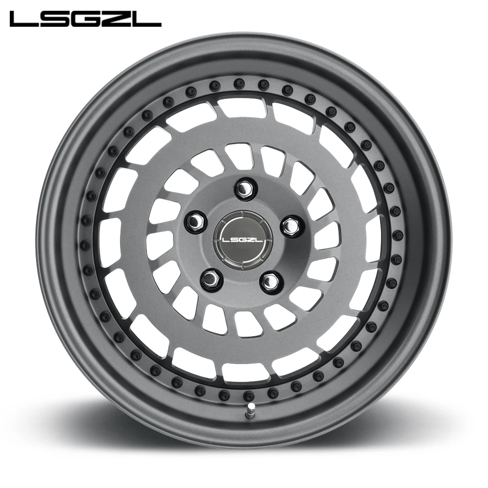 LSGZL 3 Piece Forged Wheel  High Quality Customized 18 19 20 21 22 23 24 Inch Car Wheel Rim