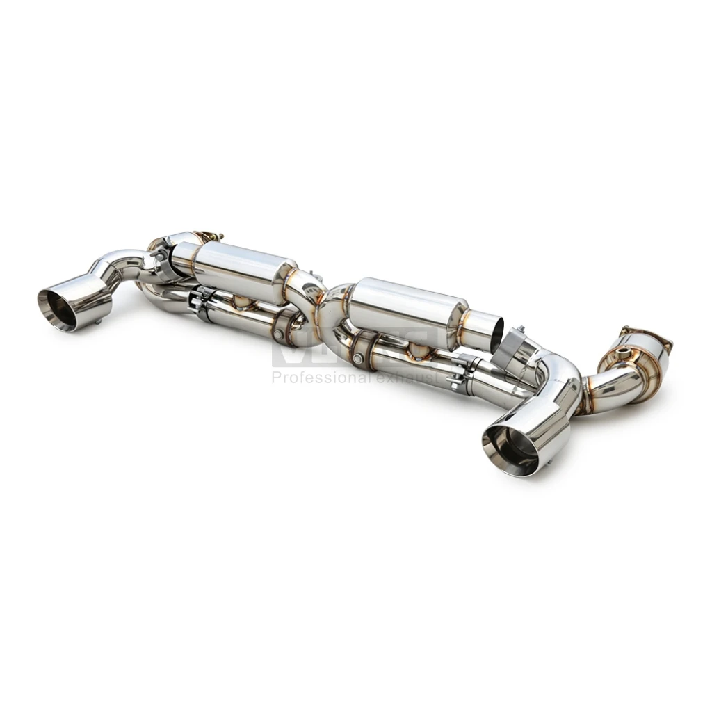

Stainless Steel Exhaust Valve for Porsche 997 Turbo 3.6T 2006-2012 High Performance Cat Back Exhaust System