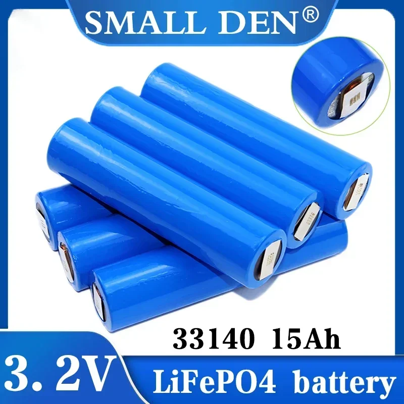 

4-32pcs Brand New Original 33140 3.2v 15Ah lifepo4 4s 8s 16s 12v 24V 36V 48V 20AH 30AH bicycles RV rechargeable battery