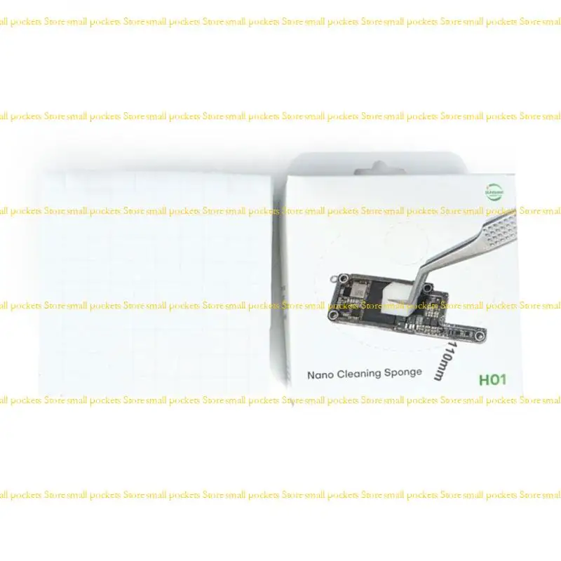 R1WD Small Cleaning Sponge لتنظيف شاشة اللوحة الأم كاميرا PCB Soldering
