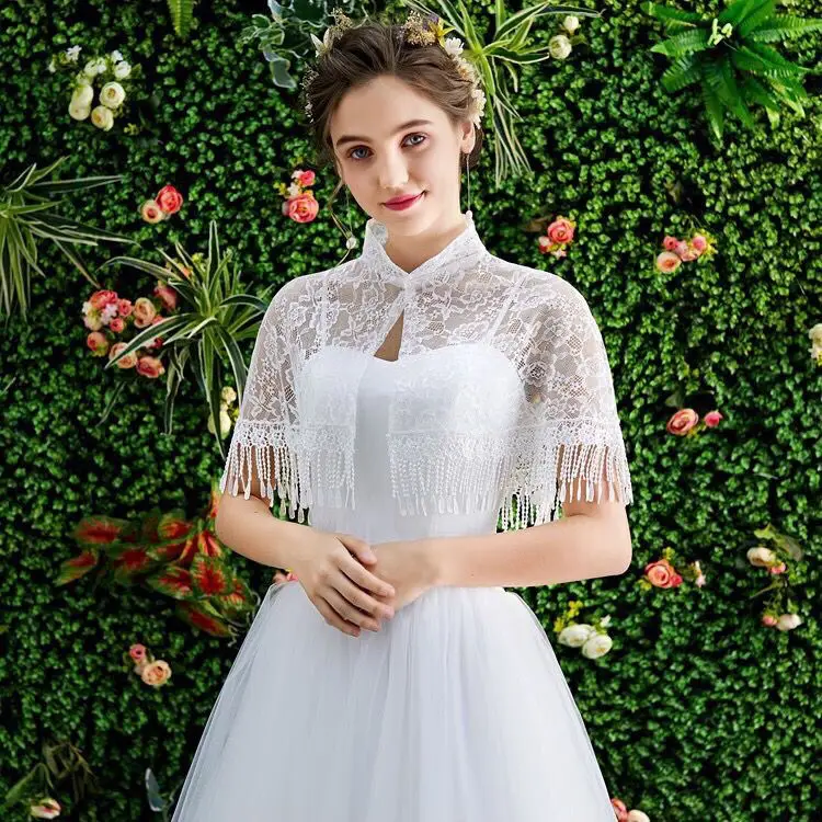 

New Women Chiffon Shawl Colorful Soft Elegant Formal Sheer Cape Tassels Wedding Cosplay Shawl Evening Prom Cape 2024 YC698