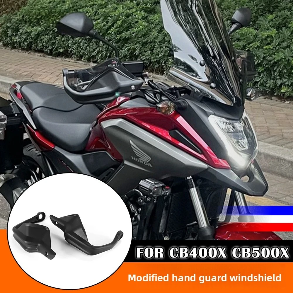 

For Honda CB500X CB500F CB400F CB400X modified hand guard handle windshield installationheightening sheet accessories