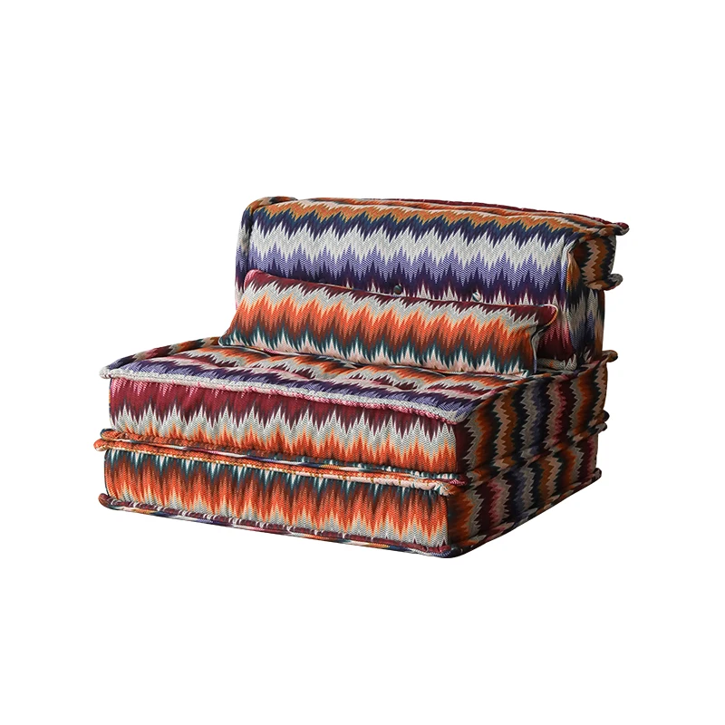 Sofa Einzel Wohnzimmer Tofu Block Stoff Sofa Mahjong Modul Kombination