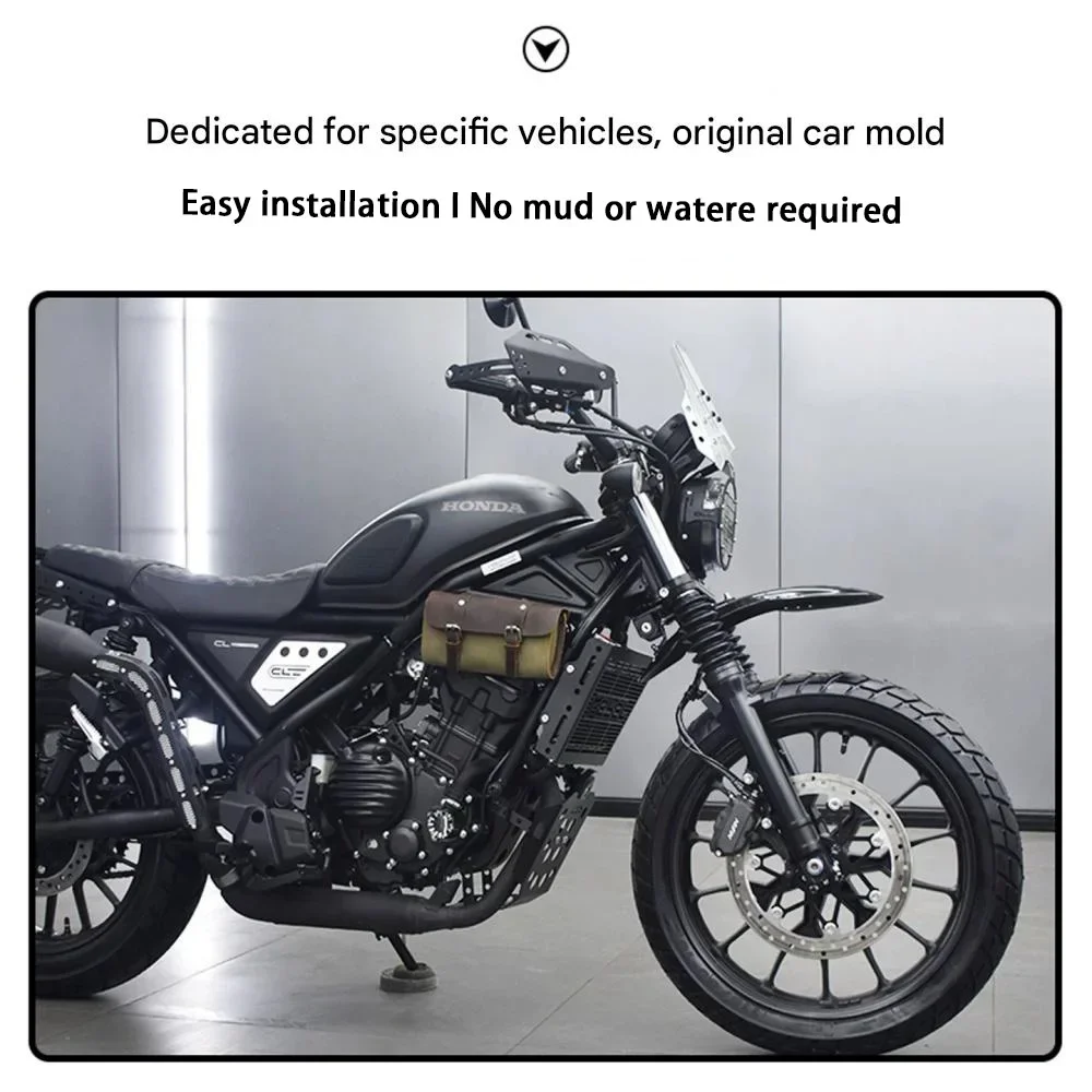 【High Quality​】High-mounted off-road mudguards for Honda CL300; front mudguard sand removal plate.