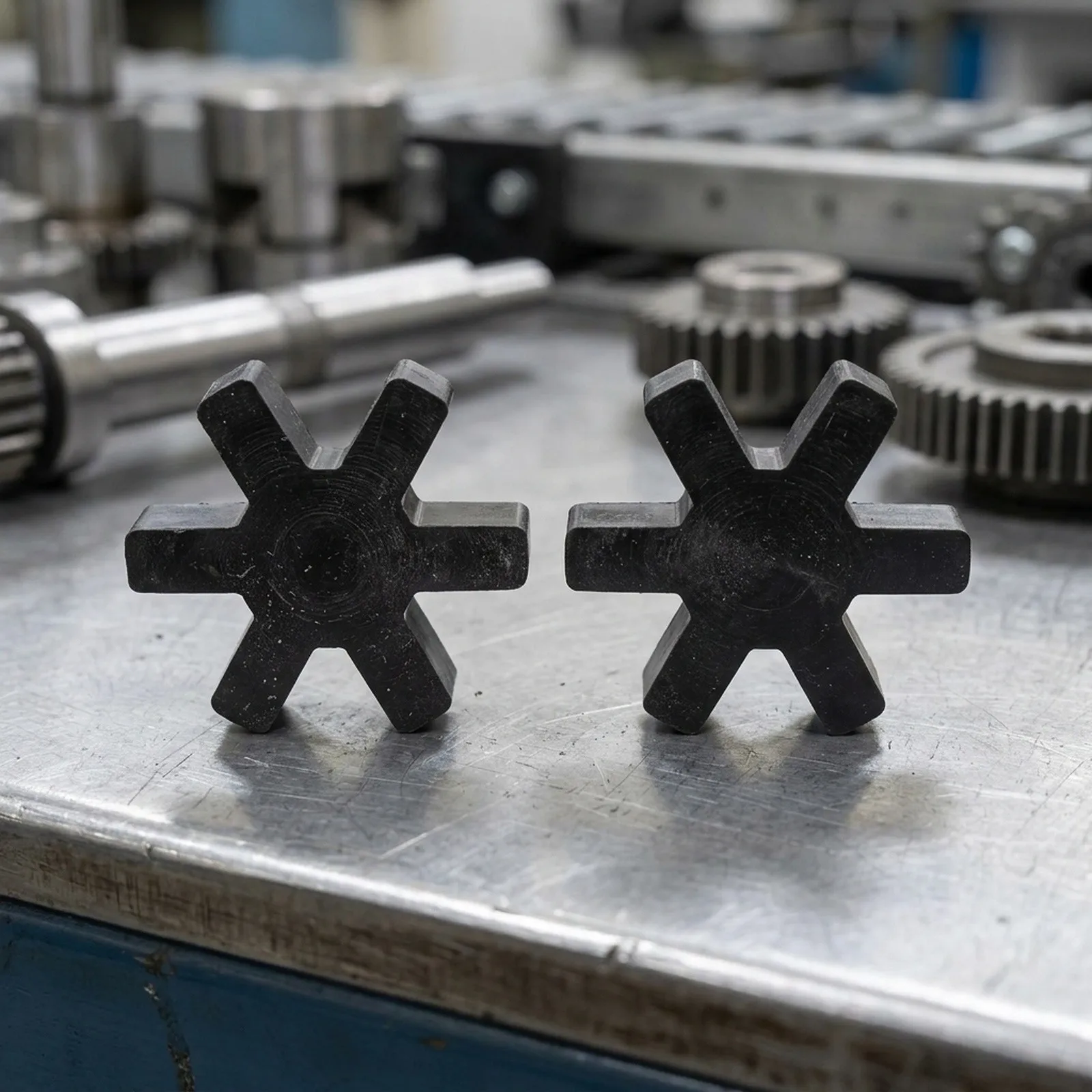 2 Pieces for l150 Rubber Flexible Insert for L Jaw Coupling Suitable for Lovejoy and TB Woods Coupling Systems