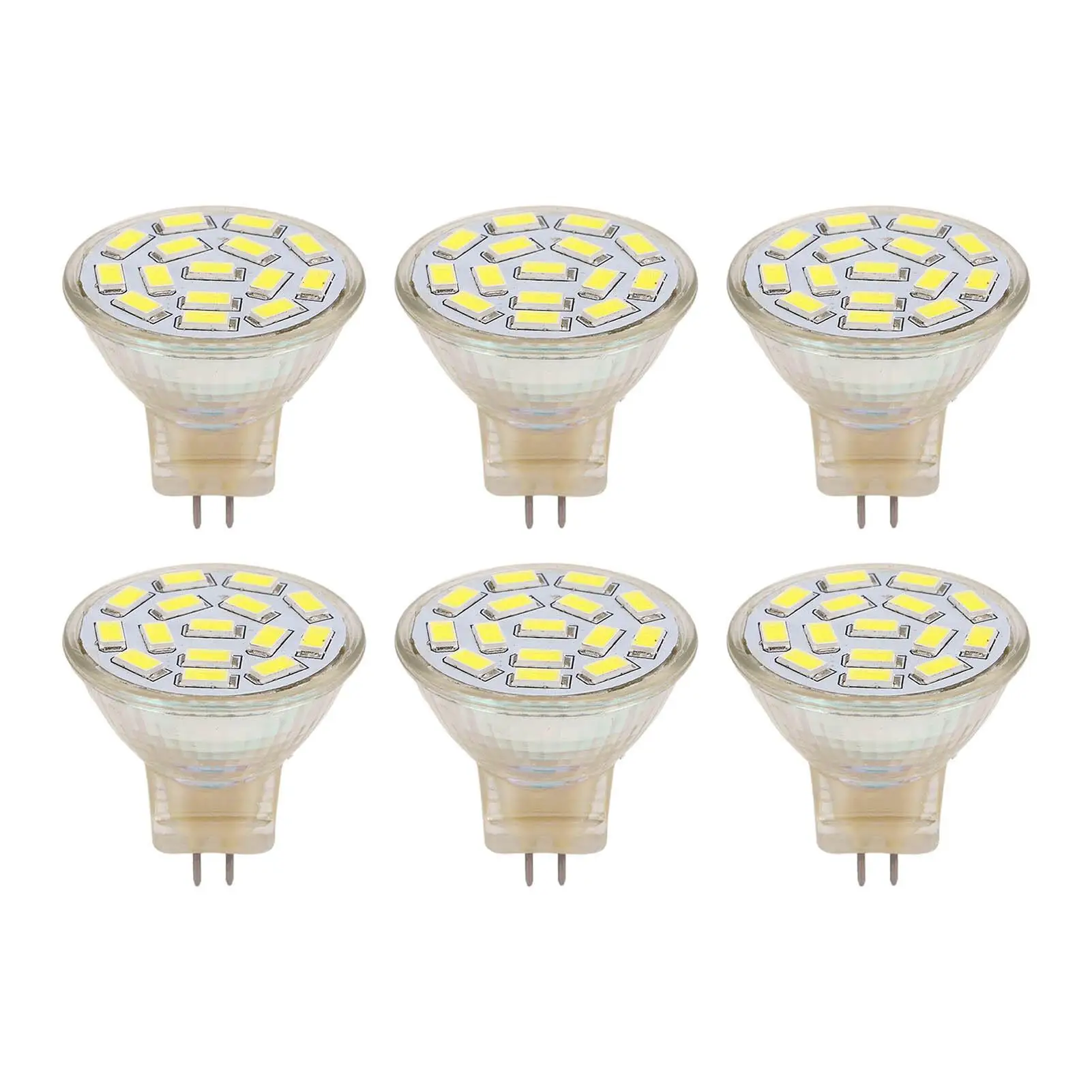 مصابيح كهربائية GU4 LED MR11 موفرة للطاقة 12 فولت 3 وات شعاع عريض 270LM قاعدة سيراميك مثالية للممرات والاستخدام الخارجي #1