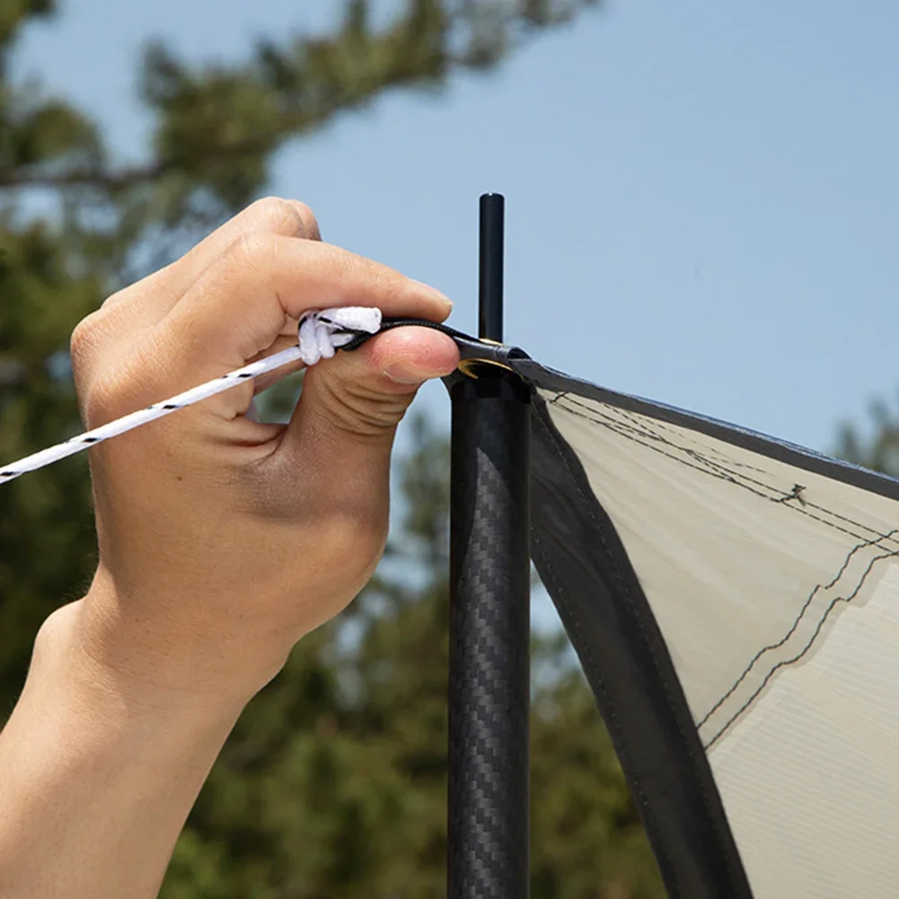 Carbon Fiber Tarp Poles For Camping Canopy And Tent Shelter For Easy Storage And Transport Lightweight Multi Section tent poles