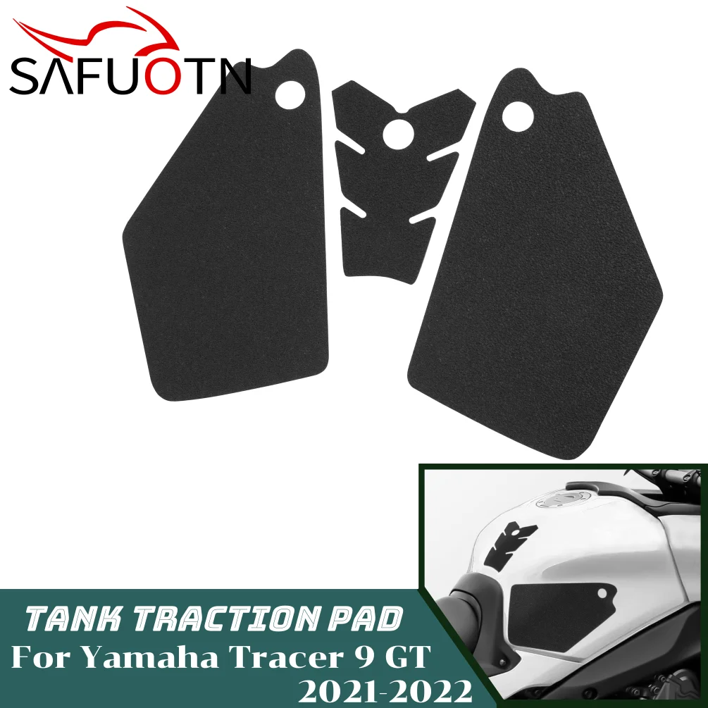 Tracer9 Protector Anti Slip Tank Pad Sticker Gas For Yamaha Tracer 9 GT 2021 2022 Motorcycle Knee Grip Traction Side Pads