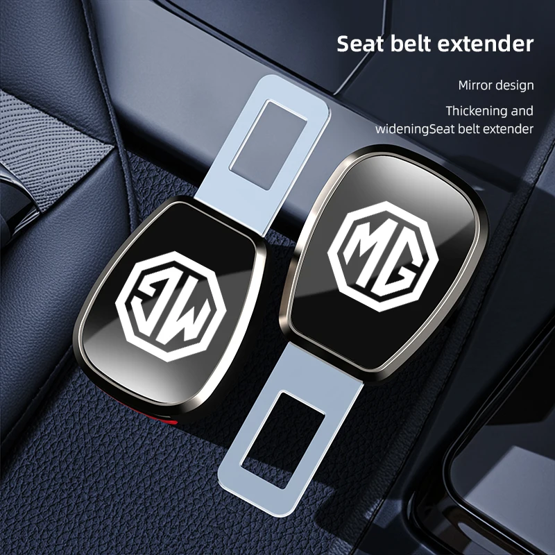Accesorios de alta gama para coche, hebilla de bloqueo de asiento de seguridad, extensor de cinturón de seguridad, convertidor de enchufe para Morris Garages MG MG3 MG5 MG6 MG7 GT GS