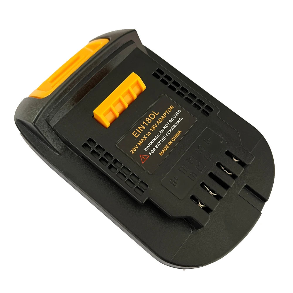 For Einhell to for Dewalt Adapter for Einhell 18V Li-ion Battery Converter to for Dewalt 20v Battery Power Tools Drill