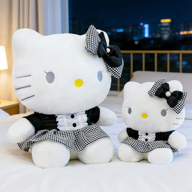 50CM anime Sanrio Hello Kitty cosplay dame style série dessin animé en peluche poupée PP coton oreiller en peluche kawaii ornements cadeau