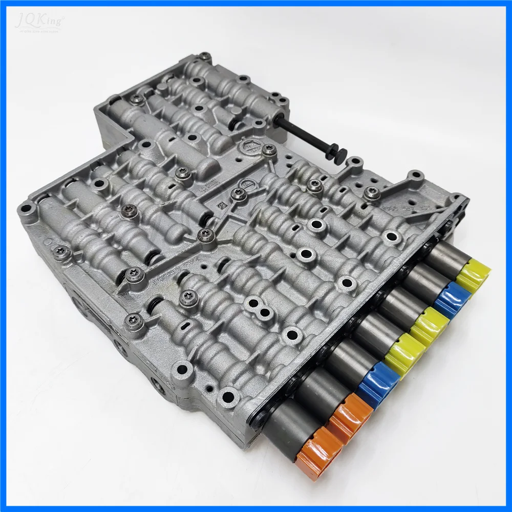 

OE Replacement 6HP21 6HP28 Gen 2 Valve Body 3 Yellow 2 Blue 2 Orange Solenoids, For BMW Land Rover Audi