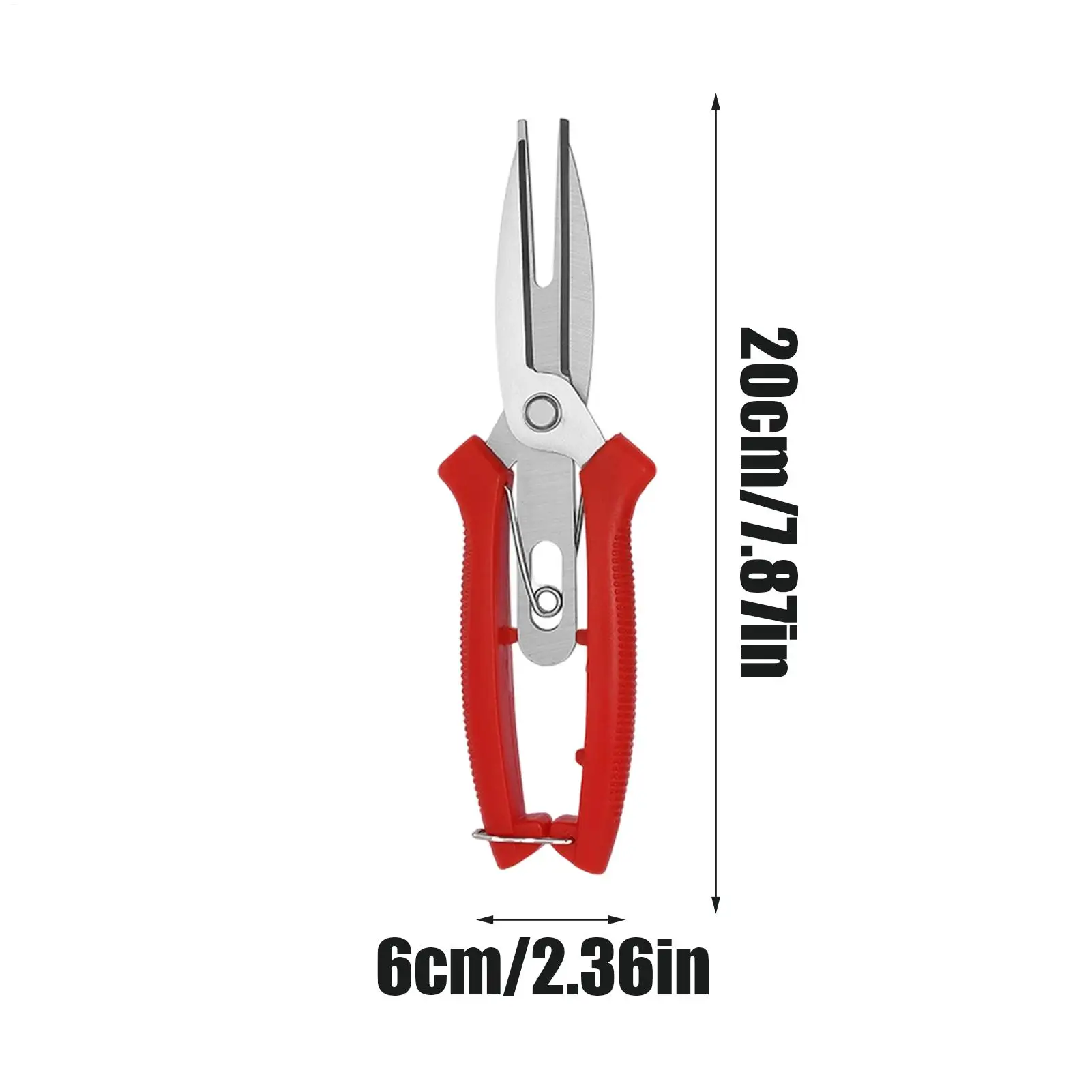 Garden Shears Stainless Steel Ergonomic Clippers Clippers For Gardening For Plant Flower Tree Yard Lawn Branch Stem Rose Bonsai - view 6