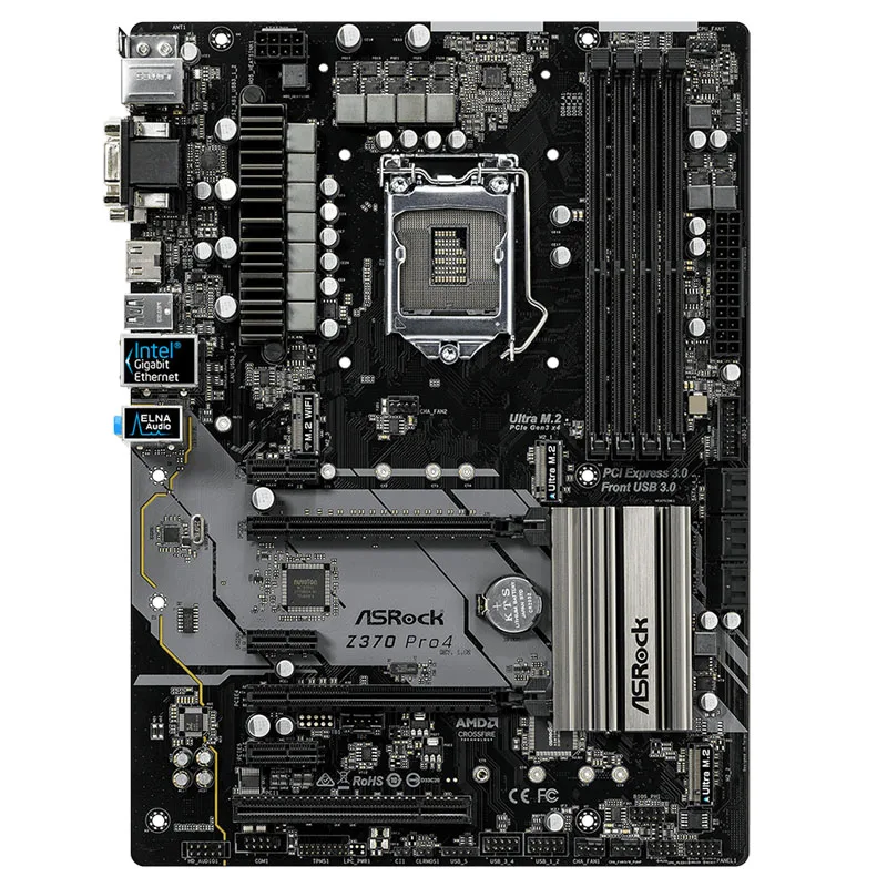 i7-8700K ASRock Z370 Pro4 DDR4メモリ8GB ×2 ASRock Z370 Pro4 Desktop Motherboard With Intel Z370 Z370M DDR4