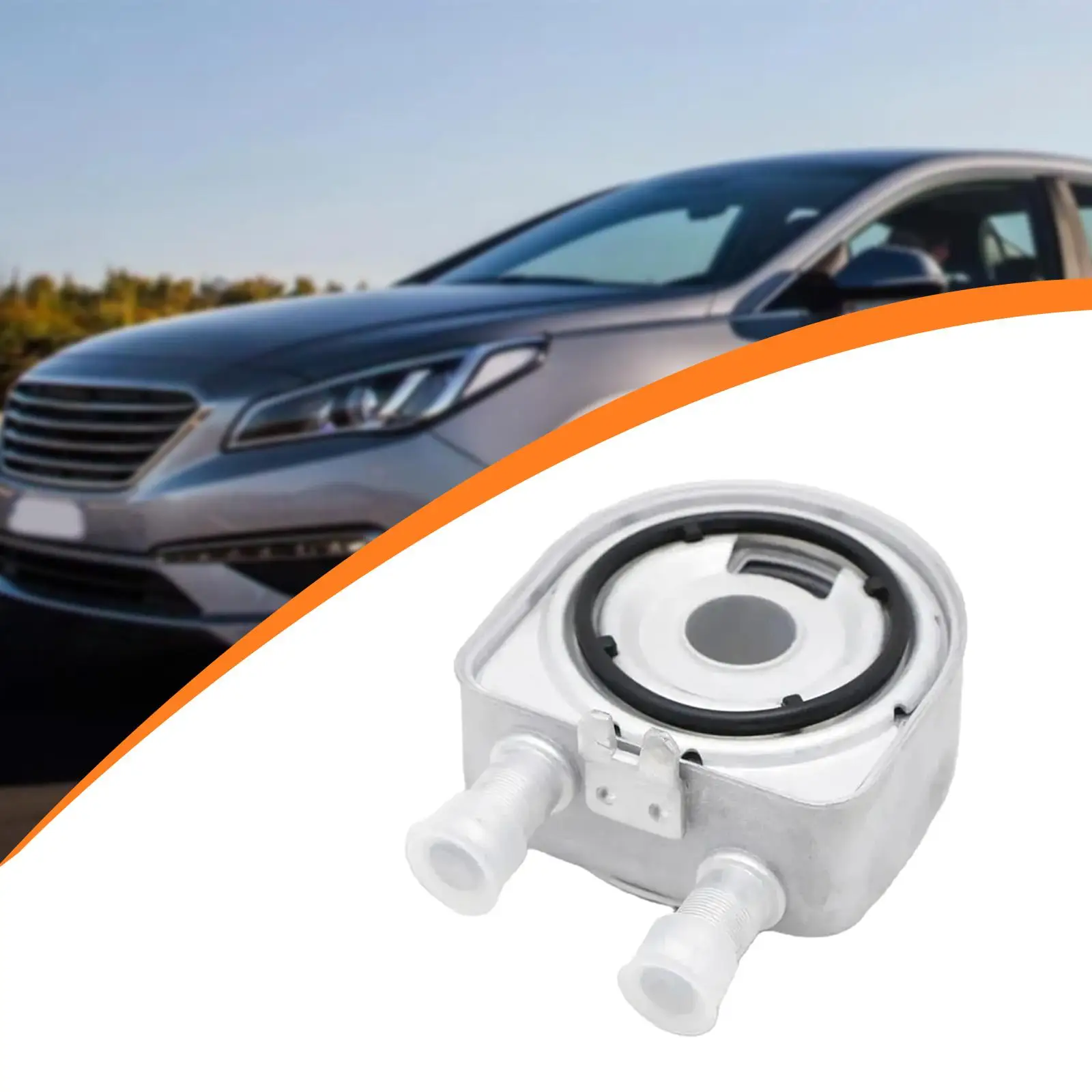 

Engine Oil Cooler Automotive Part Professional Easy Installation Oil Cooling Unit for Santa FE Sport for Tucson for Sportage