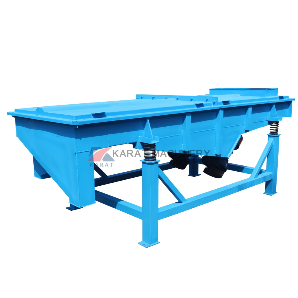 Manure Compost square Linear Vibrator Screener Sieve Screening Machine