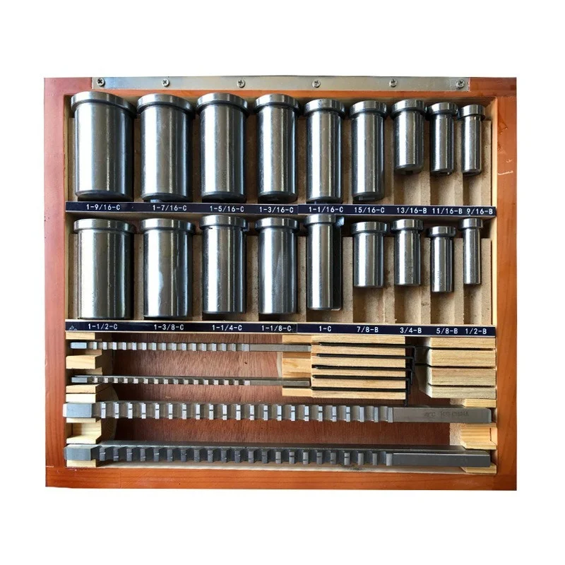21 Piece Set Of High-speed Steel Metric Keyway Cutting Tools For Precision In Cnc Machine Tools