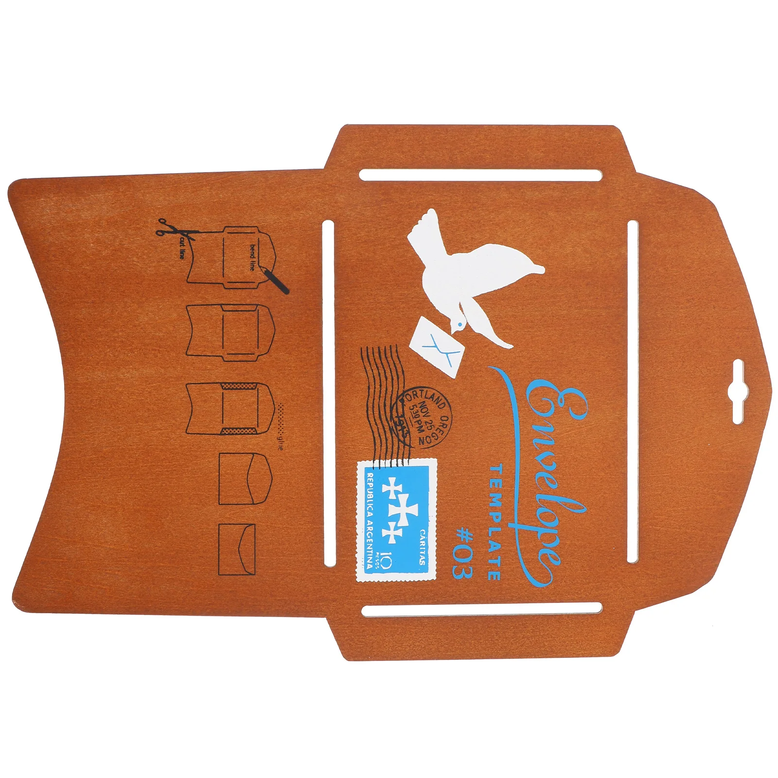 

Wooden Envelope Hollow Diy Stencil Out Pattern Tools For Paper Crafts Template For Envelope Making Supplies-envelope diy