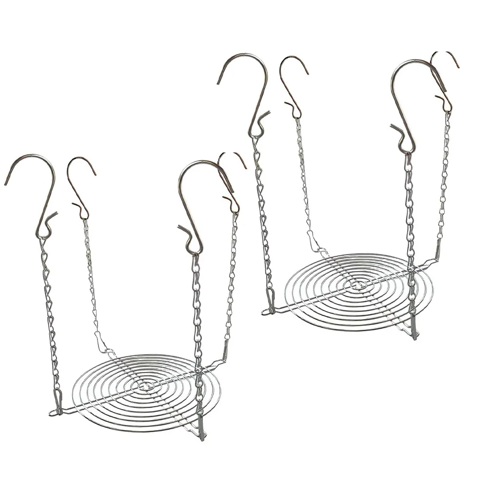 For Flowerpot Accessory Insert with Adjustable Height Feature Stainless Steel Frame Fits Most Top-Opening For Flowerpot Designs