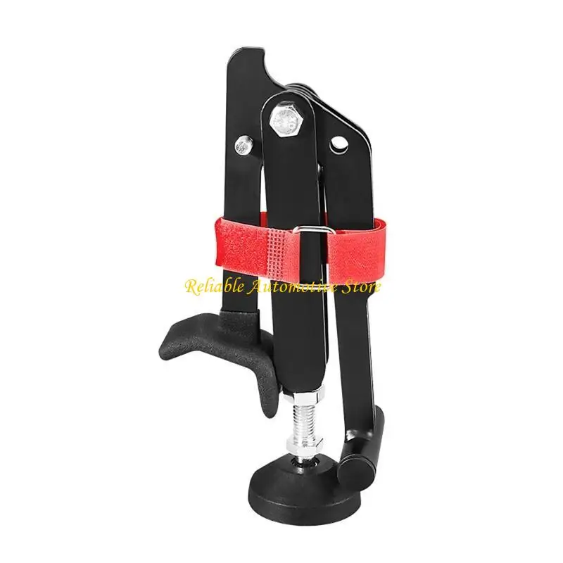 

M68B Adjustable Motorcycle Maintenance Stand set Strong Metal Wheel Support System
