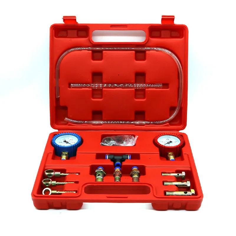 Low Pressure Oil Circuit Detection Tool Measurement Vacuum Gauge Engine Oil Circuit Pressure Test Gauge Set