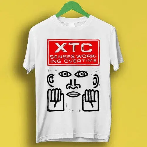 XTC Senses Working Overtime New Wave Rock Music Retro Cool Top Tee T Shirt P1573