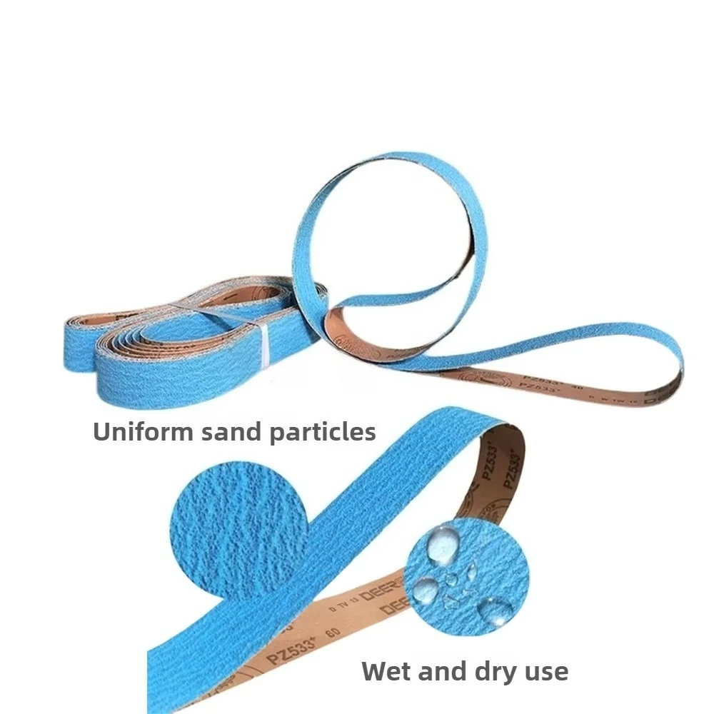 2 peças: cinto de areia jade branco de 2 polegadas x 82 polegadas: cinto de lixa de 100 * 50 mm para trabalhar madeira; metal; carro; casco; móveis, etc. polimento