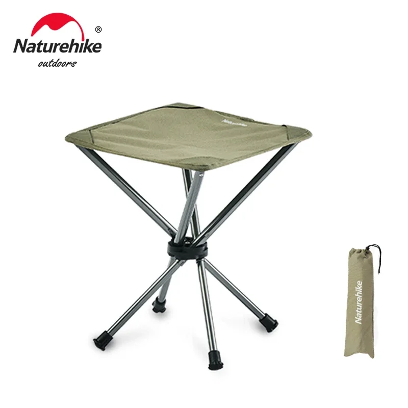 

Naturehike-Ultralight Folding Camping Chair, 100kg Load Bearing, Mini Hiking Chair, Outdoor Travel, Fishing